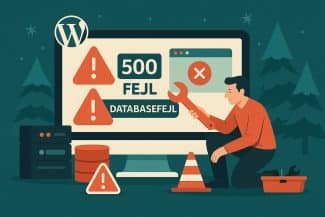 De mest almindelige WordPress fejl – og hvordan du løser dem
