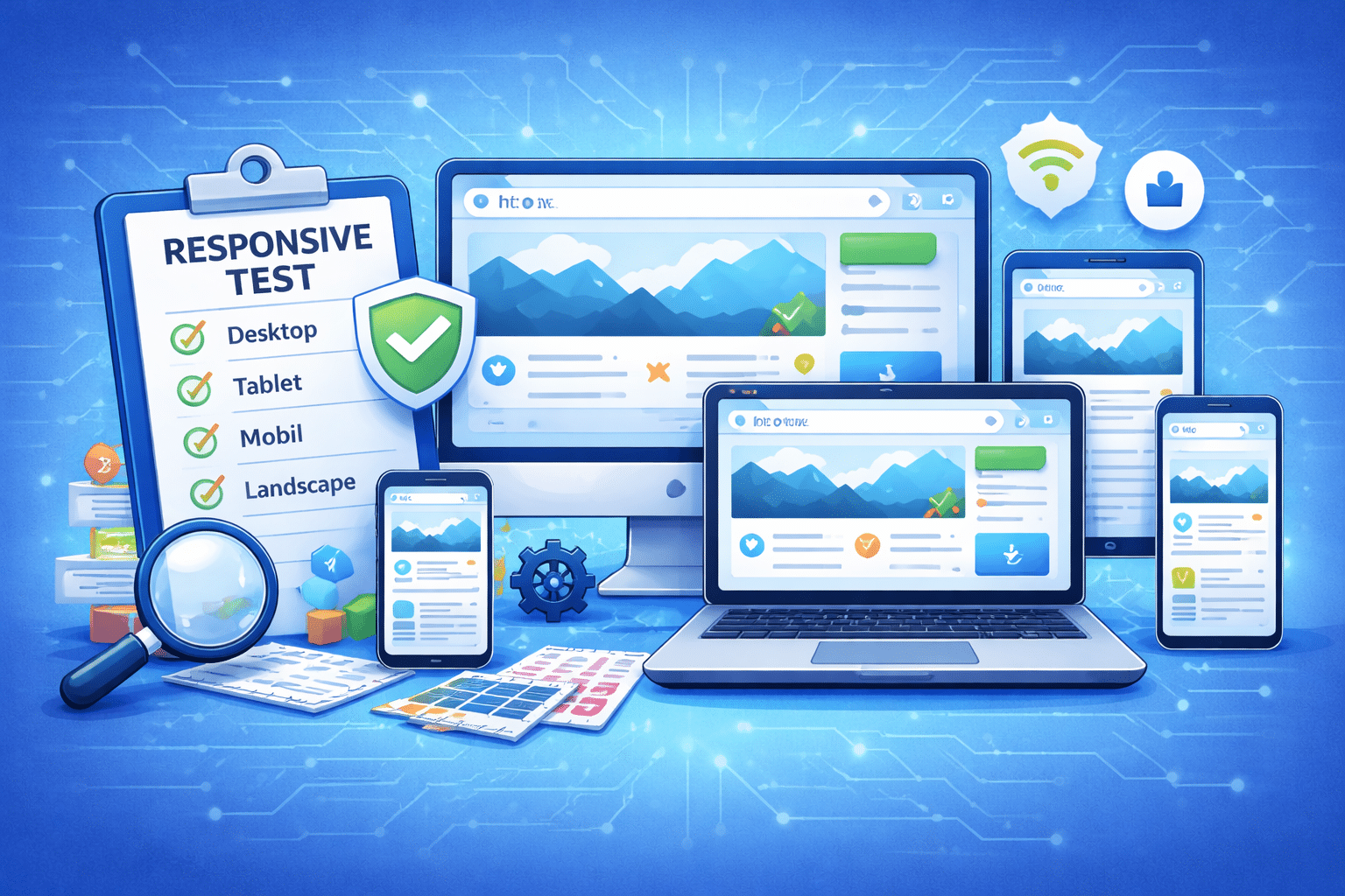 responsiv hjemmeside