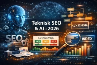 Teknisk SEO i 2026: når søgemaskiner og AI læser dit site på samme tid